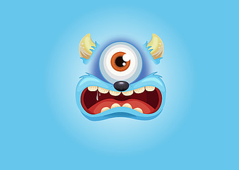 Vector, Art, Nice, Sweetheart, Monster HD wallpaper