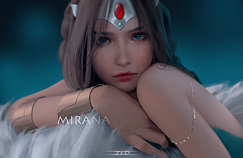 Mirana, z ed, zedart, art, fantasy, face, trungbui42, zed, girl HD wallpaper