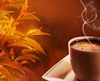 Morning coffee, Cup, Leaves, Autumn, Hot HD wallpaper