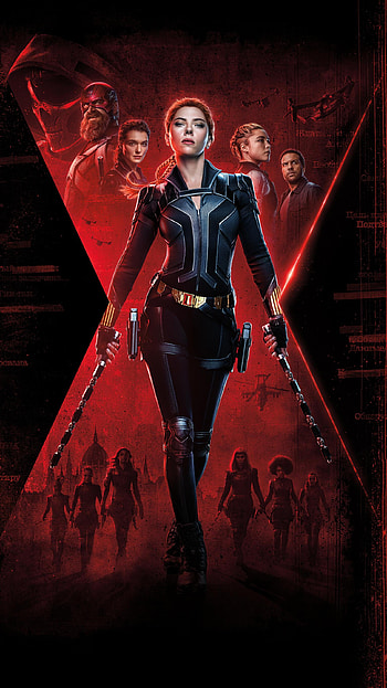 Black Widow (2022) movie HD phone wallpaper