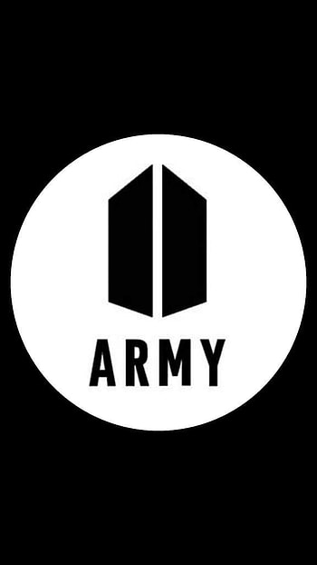 Bts Logo, BTS, Army, logo HD phone wallpaper