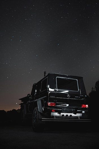 Night, Cars, Car, Suv, Jeep, Mercedes, Mercedes G500 HD phone wallpaper