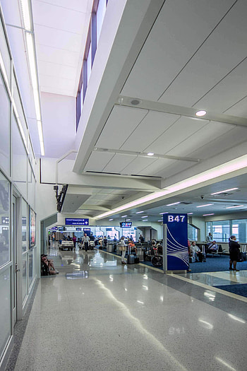 Dallas Fort Worth Airport, Terminal B, Gordon Inc HD phone wallpaper