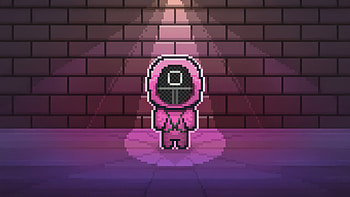 Squid Manager 8 Bit, squid-game-season-2, 8-bit, squid-game, netflix, tv-shows, artwork, art, digital-art, deviantart HD wallpaper