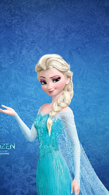 Frozen Elsa, Disney, Cartoon HD phone wallpaper