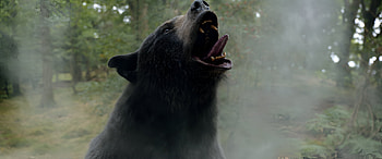 Roaring Black Bear, movie, Cocaine Bear HD wallpaper