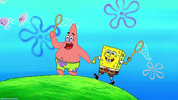 Patrick , Animated character, SpongeBob SquarePants HD wallpaper