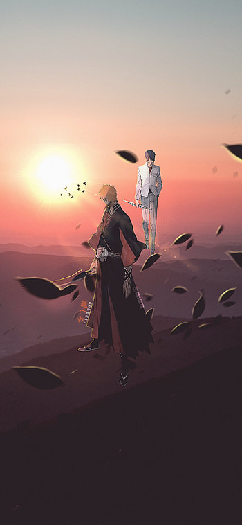 Bleach, capitan, bankai, shinigami, espadas, anime HD phone wallpaper