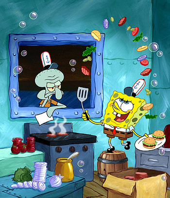 SpongeBob x Squidward, Filem HD phone wallpaper