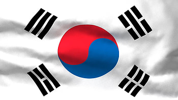 South Korea, Flags HD wallpaper