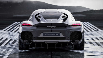 Model 2021 Rear View, Koenigsegg Gemera HD wallpaper