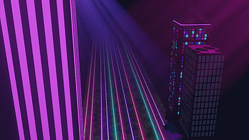 Vaporwave City Roads, vaporwave, artist, artwork, digital-art, deviantart HD wallpaper