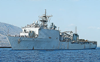USS Ashland, , vector art, LSD-48, dock landing ships, United States Navy, US army, abstract ships, battleship, US Navy, Whidbey Island-class, USS Ashland LSD-48 HD wallpaper