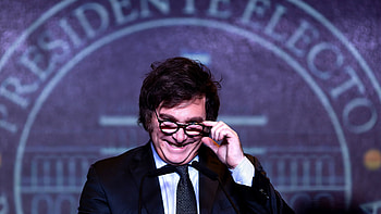 Elegant Smiling Gentleman, Celebrity, Javier Milei HD wallpaper