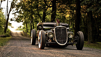 Rat rod cars, Raw power, Vintage charm, Unconventional beauty HD wallpaper