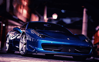 Ferrari, Cars, Front View, Ferrari 458 Italia HD wallpaper