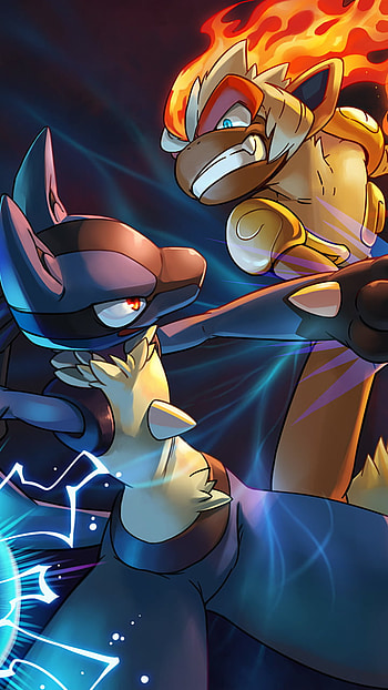 Lucario (Pokémon), video game, Pokemon HD phone wallpaper