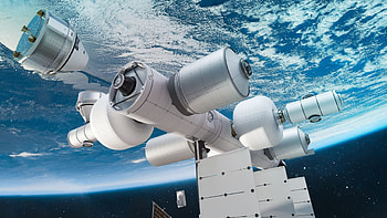 Orbital Reef, Blue Origin HD wallpaper