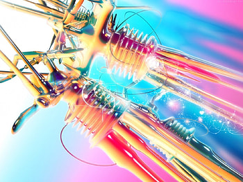 Something colurfulll, abstract, something, cg, stump, colour HD wallpaper