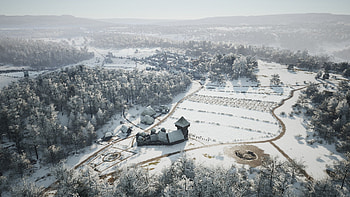 Manor Lords Winter Realm, video game, Manor Lords HD wallpaper