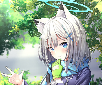 Sunaookami Shiroko, Shiroko Sunaookami, video game, Blue Archive HD wallpaper