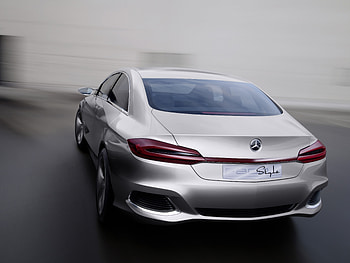 Cars, Concept, Back View, Rear View, Mercedes-Benz, F800 HD wallpaper