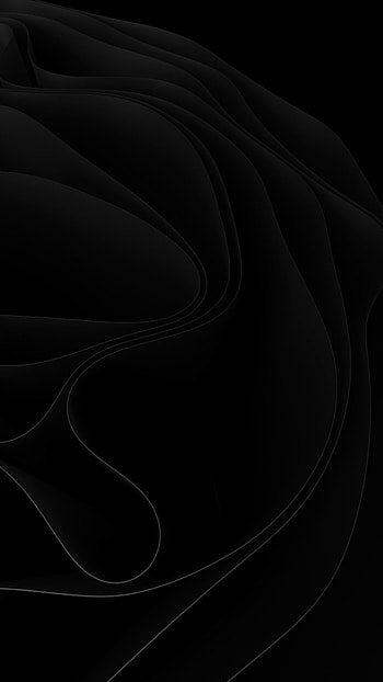Wavy edges lines, pattern, dark HD phone wallpaper