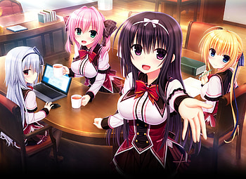 Anime, Wagamama High Spec, Ashe Rufflette Sakuragi, Kaoruko Rokuonji, Mihiro Miyase, Toa Narumi HD wallpaper