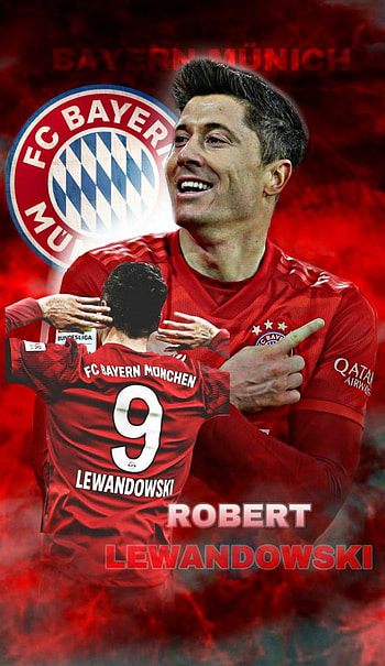 Lewandowski, sports uniform, Bayern Munich HD phone wallpaper
