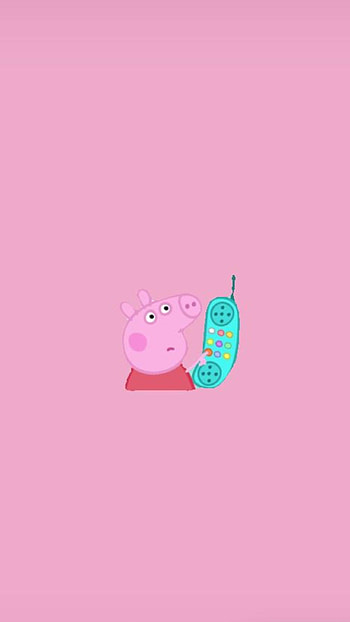 peppa pig, cartoon HD phone wallpaper