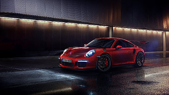 PORSCHE GT3 RS CGI, porsche-gt3, porsche, cars, behance HD wallpaper