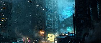 Fantasy Skyline: Mystical City Lights, fantasy, city, fantasy city HD wallpaper