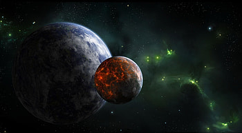 Planets, Universe, Stars, Nebula, Galaxy HD wallpaper