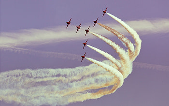 Aerobatics, Aircraft maintenance operations, Avionteq aviones, Spectacular displays HD wallpaper