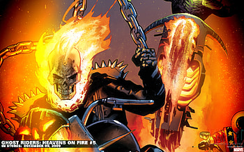 Ghost Rider, comic, rider, ghost, marvel HD wallpaper