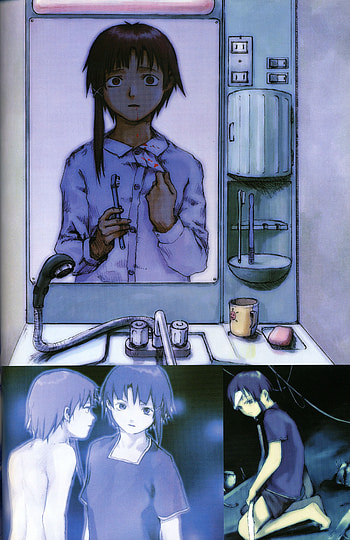 Serial Experiments Lain, I'll be your mirror, Minitokyo artwork, Intriguing concept HD phone wallpaper