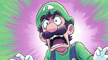 Exciting Luigi Ultra : A Whimsical Adventure Awaits!, Luigi, cartoon, surprised, video game HD wallpaper