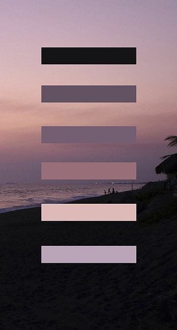 Guatemalan beach sunset color palette, Sunset beach Guatemala HD phone wallpaper