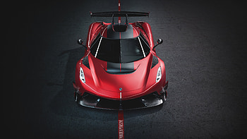 Jesko Cherry, Koenigsegg HD wallpaper