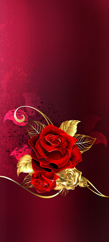 Bad of Roses, red, hybrid_tea_rose, petal HD phone wallpaper