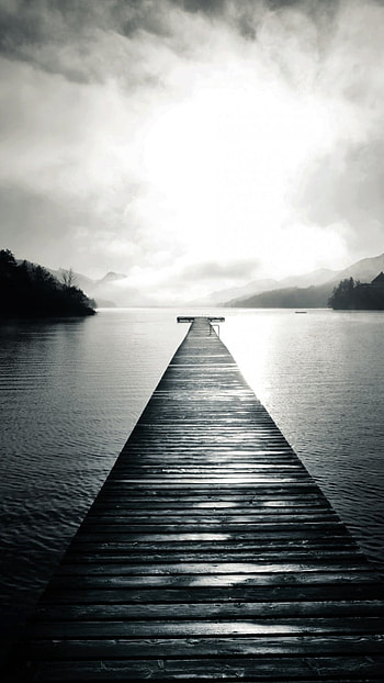 Full Black Colour, Dark River HD phone wallpaper