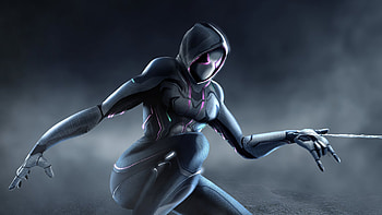 Gwen Stacy New Custom Suit, gwen, gwen-stacy, artwork HD wallpaper