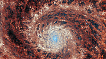 Spiral Galaxy M51, James Webb Space Telescope, Sci Fi, galaxy HD wallpaper