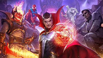 Marvel Future Fight 2020 , marvel-future-fight, games, doctor-strange, spiderman, superheroes HD wallpaper