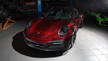 Topcar Porsche 911 Turbo S Stinger GTR Carbon Edition 2022 3 Cars HD wallpaper