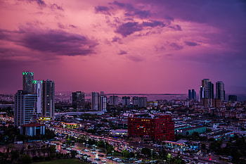 Cities, Sunset, Architecture, City, Building, Skyscrapers HD wallpaper