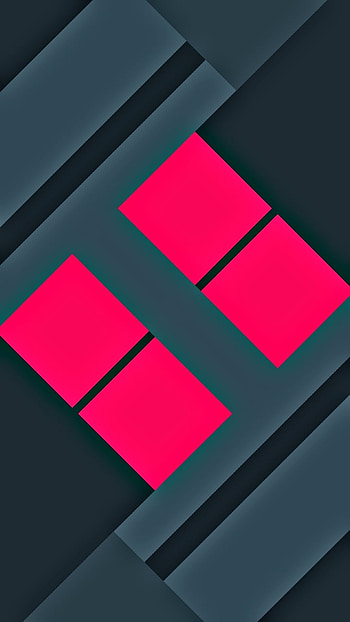 Dot, neon, android, black, , orange, red, amoled, material, modern, flat, shapes, design, geometric HD phone wallpaper