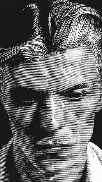 6 , David Bowie art, Singer artist, Dark and dramatic HD phone wallpaper