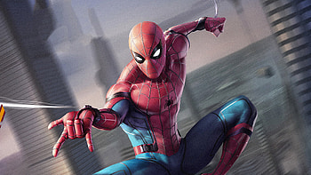 Spiderman Spider Web, spiderman, superheroes, artwork, digital-art, artstation HD wallpaper