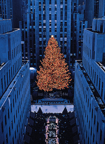 New York Christmas, Rockefeller Center, Holiday cards, Made in USA HD phone wallpaper